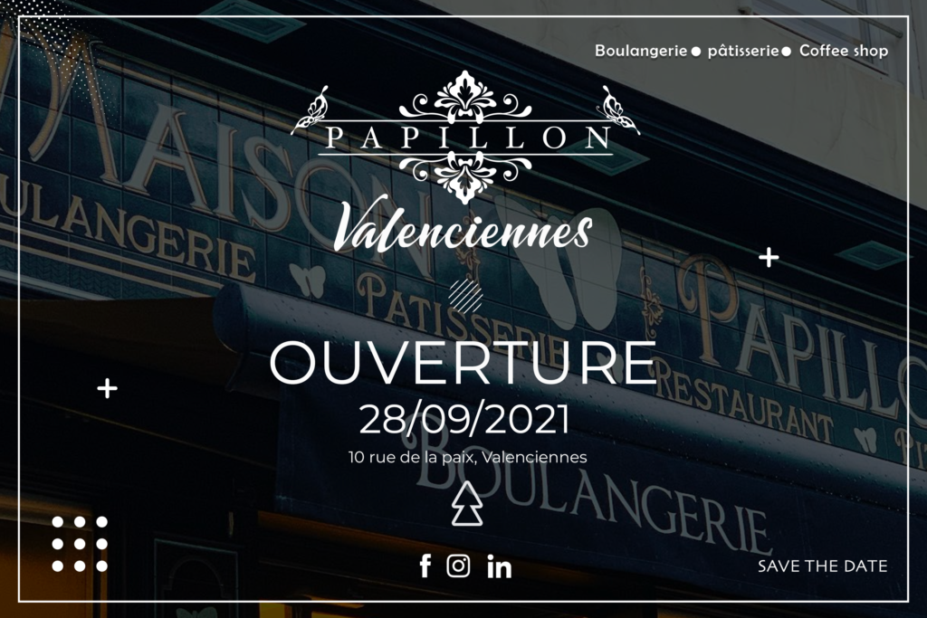 Ouverture maison papillon à Valenciennes